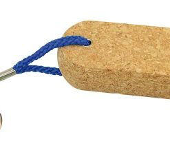 Schlüsselanhänger mit 1 Kork flach-oval