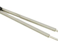 Marinezirkel m.langen Spitzen  matt vernickelt