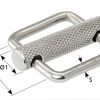 Gurtschnalle kompl.AISI316 25mmGurt <10St.-VP> fk6625
