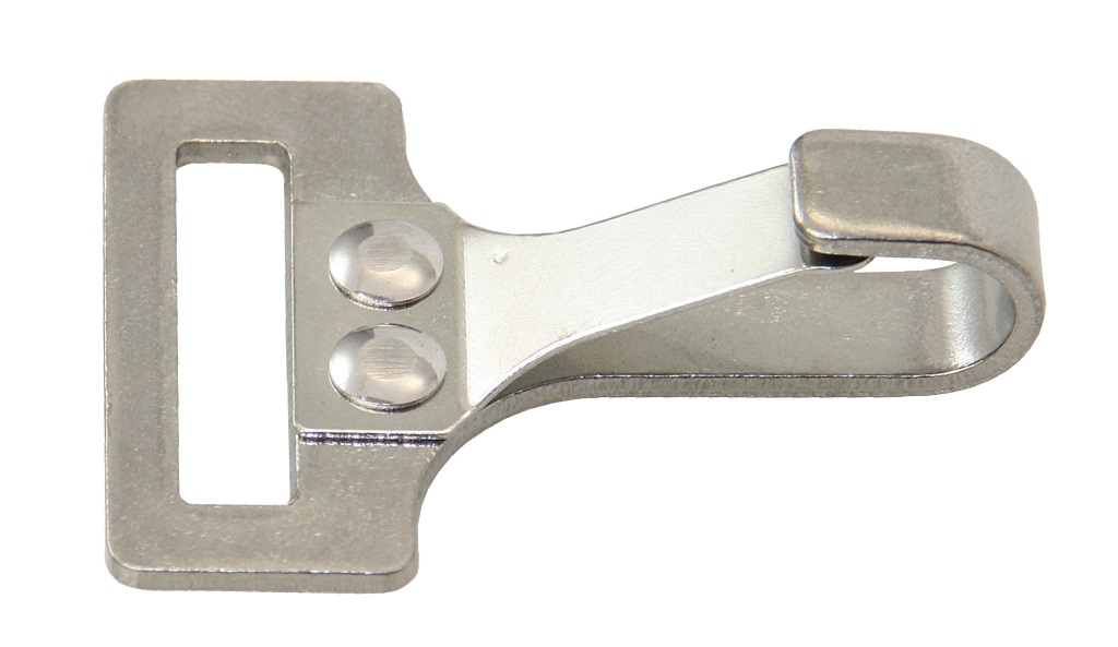 Haken AISI304 für 25mm Gurt VP a 10St. Haken AISI304 für 25mm Gurt VP a 10St.