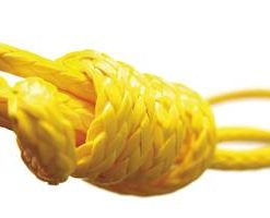 DYNA ONE        Schot/Fall       schwarz   3mm