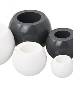 ALLEN Griffkugel für Seil 3mm grau 10St.