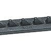 Hakenschiene aus Aluminium L=85mm ha345