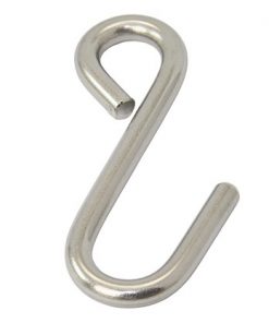 S-Haken Edelstahl 67mm leichte Ausführung