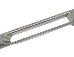 Mastaustritt Edelstahl für 130mm Schlitz