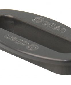 Decksdurchführung Alu schwarz 34x8mm