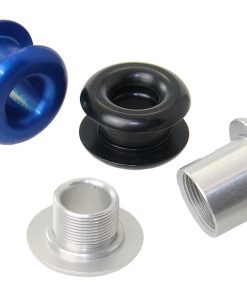 Decksdurchführung 8mm Gewinde 13-18mm Alu schwarz
