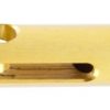 OPTI-Verklickerhülse Aluminium goldfarben ha866a