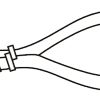 Clamps X0 für 6mm Gummileine im 100-Stück-Pack hb4 10