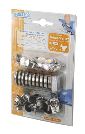 Q-SNAP®DIY-Set Kompl.Holzschraube/Werkzeug VP=10St Q-SNAP®DIY-Set Kompl.Holzschraube/Werkzeug VP=10St