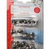 Do-it-yourself kit Edelstahl-Druckkn.mit Schrauben hq250001 10sb