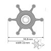 johnson impeller fuer f4 pumpe polyurethane 81788
