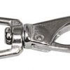 Edelstahl-Schnapphaken;Wirbel;großes Auge; L:85mm kk6033