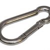 Edelst.-Karabinerhaken ohne Auge 30x 3mm <10-Stk> kk6150