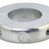 Wellen-Zinkanode "Ring" ca. 440g Ø40mm mas2040