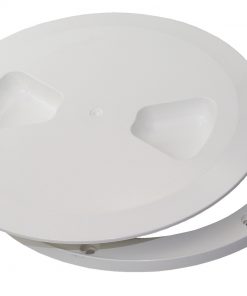 Inspektionsdeckel schwarz 6"