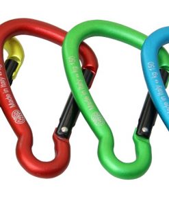 KONG Alu-Karabiner asymmetrisch 50mm