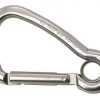 KONG Karabinerhaken asymm. AISI316 m. Kausch 60mm nb7212