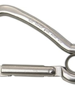 KONG Karabinerhaken asymm. AISI316 m. Kausch 60mm
