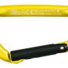 Alu-Karabiner TRAPPER STRAIGHT GATE asym. gemischt nb799cn0400