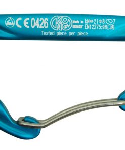 Alu-Karabinerhaken ARGON F asymm. CYAN