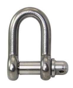 Edelstahlschäkel hochfest -SWL 18t- Form C
