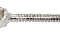 Gabel für Wantenspanner M6  links  AISI316