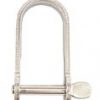 D-Schäkel Flachmaterial Bolzen M5 2St.Pack pi150054