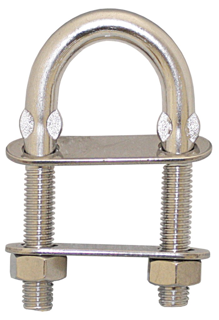 U-Bolzen AISI316 Ø10mm x110mm SB-verpackt U-Bolzen AISI316 Ø10mm x110mm SB-verpackt