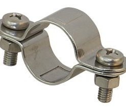 Rohrschelle Edelstahl für 25mm
