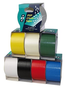 CLOTHTAPE Gewebeband 25mm x 10m SILBER CLOTHTAPE Gewebeband 25mm x 10m SILBER