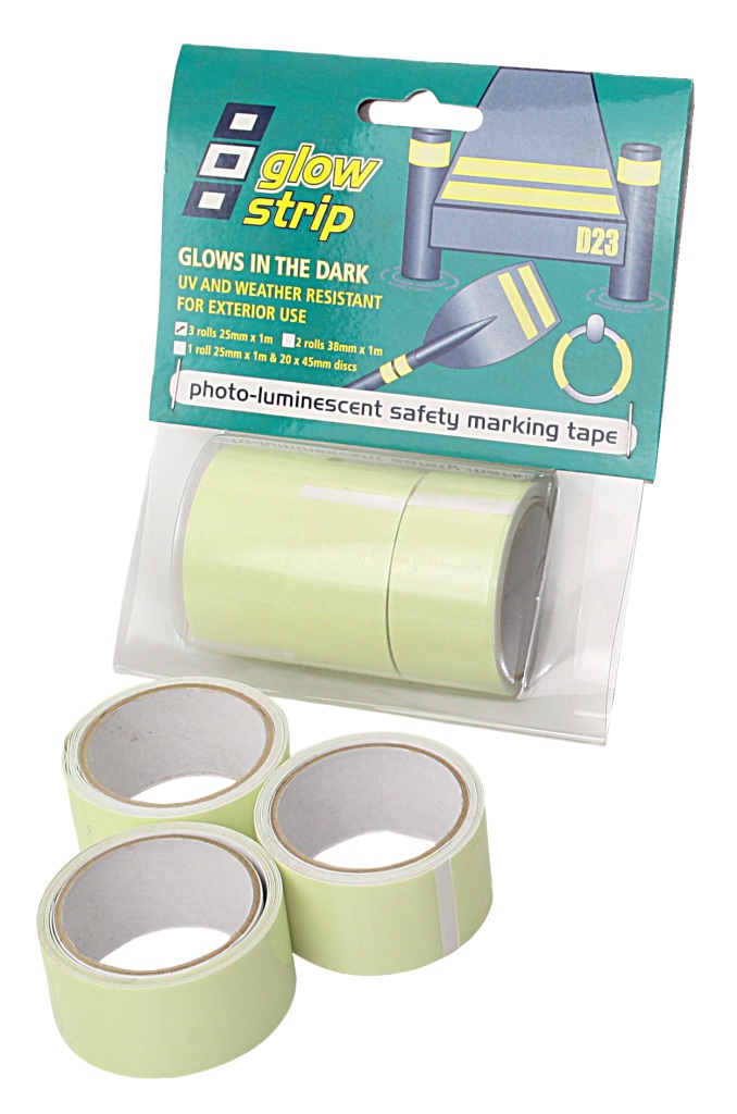 Glow Strip 3 Rollen 25mm x 1m Glow Strip 3 Rollen 25mm x 1m