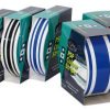 Zierband 19mm x 10m schwarz 3 Streifen psi ColourStripe uni3