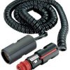 PRO CAR Spiralkabel mit Stecker und Kupplung 21mm 12/24V 8A 0,6-3m SB-Pack qg02021