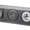 PRO CAR USB-C/A und Universalsteckdose 21mm, schaltbar 12/24V SB-Pack qg02462