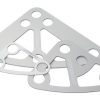 RUTGERSON Kopfbrett ohne Nietung Alu 185x215x3mm silber rs1115xxxs