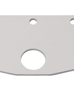 RUTGERSON Schothorn-Brett 190x50x2mm silber elox.