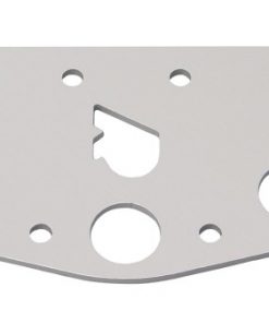 RUTGERSON Schothorn-Brett 230x70x2mm silber elox.