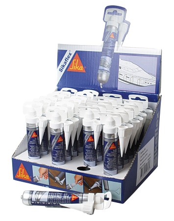 Sikaflex 291i Display mit je 12x70ml schwarz weiß Sikaflex 291i Display mit je 12x70ml schwarz weiß