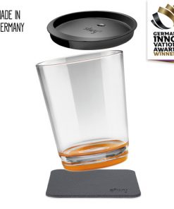 Silwy Trinkbecher 'Hup Orange', 0,25 l