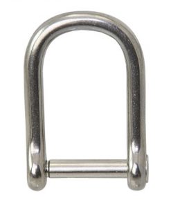 breiter Edelstahlschäkel Innensechskant 6mm