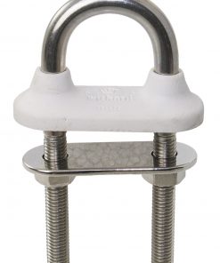 WICHARD Wasserdichter U-Bolzen 6 x 90mm weiß