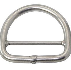 D-Ring 60 x 8.0mm + 4mm Steg Industriefinish