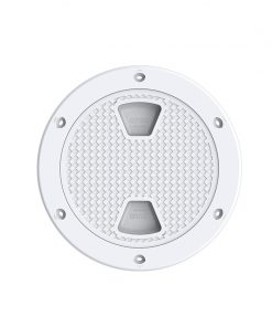 Inspektionsdeckel ASA weiß 6"