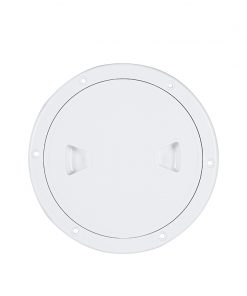 Inspektionsdeckel ASA weiß 8"