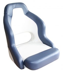 Bootssitz blau / weiß
