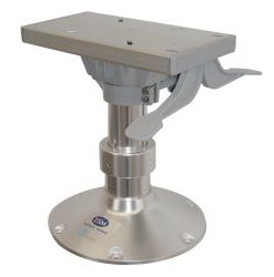 Stuhlbein mit Gasfeder u.Schiebevorr. 35-47cm