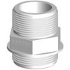 TRUDESIGN Doppelnippel Aquavalve Nylon 1½' schwarz td90546