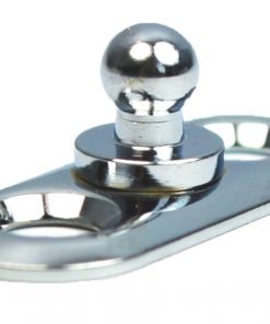 LOXX® Anschraubplatte lang Ms verchr. <VP=10 St>