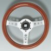CAPRI Steuerrad Holzoptik Ø320mm Speichen silbergr uf62465y
